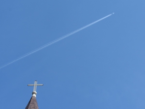 Crossing Plane, St. Louis Cathedral